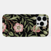 William Morris Textilmuster Wilde Rosen iPhone Hülle (Rückseite (Horizontal))