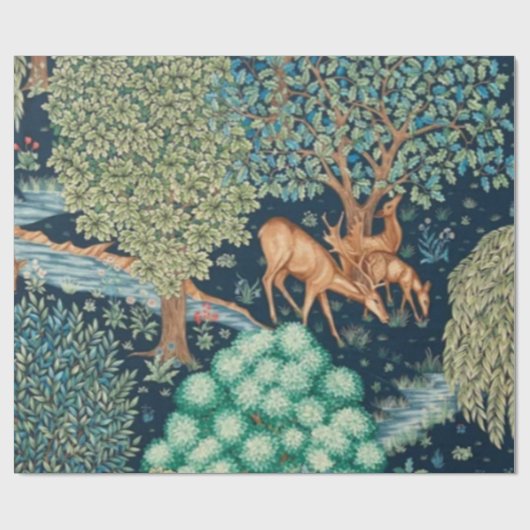 William Morris The Brook Geschenkpapier (Flach)