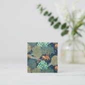 William Morris The Brook Quadratische Visitenkarte (Stehend Vorderseite)