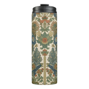 William Morris The Peacock Vintage Art Nouveau Thermosbecher