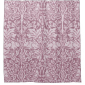 William Morris, The Strawberry dieb, überarbeitet, Duschvorhang (Vorderseite)