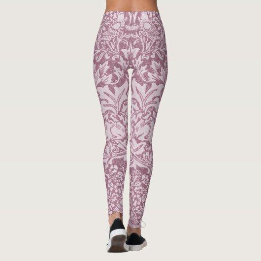 William Morris, The Strawberry dieb, überarbeitet, Leggings (Rückseite)
