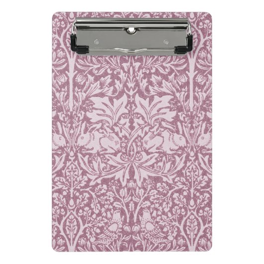 William Morris, The Strawberry dieb, überarbeitet, Mini Klemmbrett (Vorderseite)