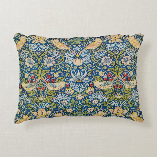 William Morris The Strawberry Thief Dekokissen (Vorderseite)