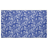 William Morris Thistle Damask White über Cobalt Bl Stoff (Fat Quarter (45,7 x 55,9 cm))