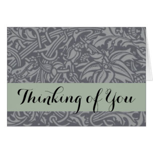 William Morris Thistle Floral Wallpaper Blume Art