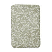 William Morris Thistle Sage Green Pattern Badematte (Vorderseite Vertikal)
