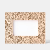 William Morris Thistle Sage Green Pattern Geätzte Rahmen (Vorderseite)