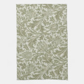 William Morris Thistle Sage Green Pattern Geschirrtuch (Vertikal)