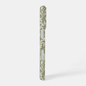 William Morris Thistle Sage Green Pattern iPhone 16 Hülle (Rechte Seite)