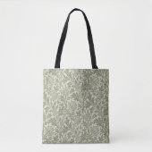 William Morris Thistle Sage Green Pattern Tasche (Vorderseite)
