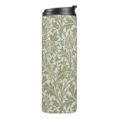 William Morris Thistle Sage Green Pattern Thermosbecher (Nach links gedreht)