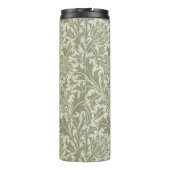 William Morris Thistle Sage Green Pattern Thermosbecher (Rückseite)