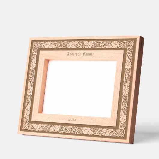 William Morris Traube Kelmscott Border Geätzte Rahmen (Links)