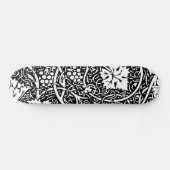 William Morris Traube Muster Wallpaper Skateboard (Horizontal)