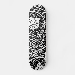 William Morris Traube Muster Wallpaper Skateboard