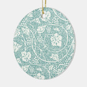 William Morris Traubenmuster Aquamarin Türkis Keramikornament (Links)