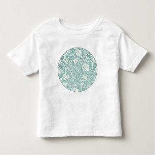 William Morris Traubenmuster Aquamarin Türkis Kleinkind T-shirt
