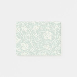 William Morris Traubenmuster Aquamarin Türkis Post-it Klebezettel