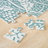 William Morris Traubenmuster Aquamarin Türkis Puzzle (Seite)