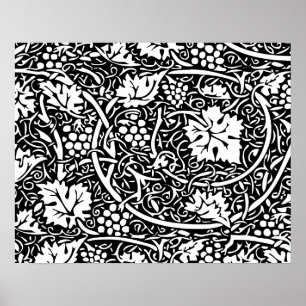 William Morris Traubenmuster Tapete Poster