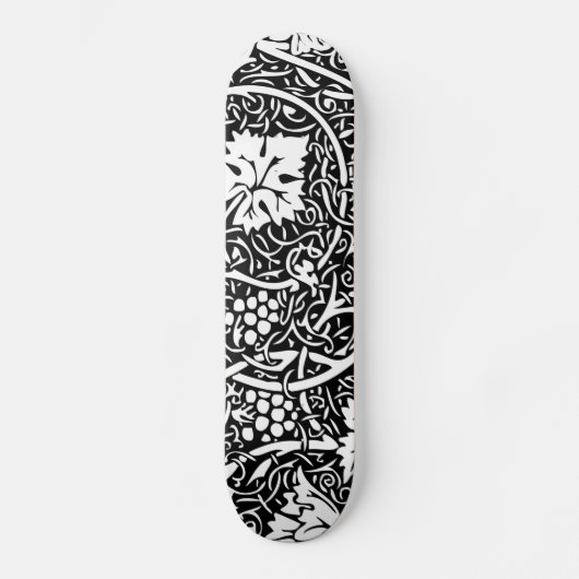 William Morris Traubenmuster Tapete Skateboard (Vorderseite)