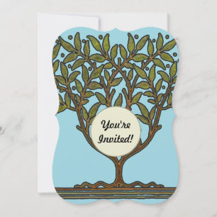 William Morris Tree Frieze Floral Wallpaper Einladung