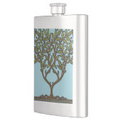 William Morris Tree Frieze Floral Wallpaper Flachmann (Links)