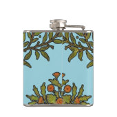 William Morris Tree Frieze Floral Wallpaper Flachmann (Rückseite)