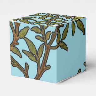 William Morris Tree Frieze Floral Wallpaper Geschenkschachtel