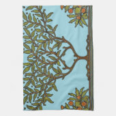 William Morris Tree Frieze Floral Wallpaper Handtuch (Vertikal)