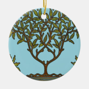 William Morris Tree Frieze Floral Wallpaper Keramik Ornament