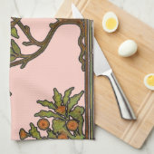 William Morris Tree Frieze Floral Wallpaper Küchentuch (Viertel Falte)