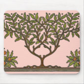 William Morris Tree Frieze Floral Wallpaper Mousepad (Vorne)
