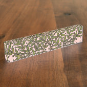 William Morris Tree Frieze Floral Wallpaper Namensplakette (Seite)