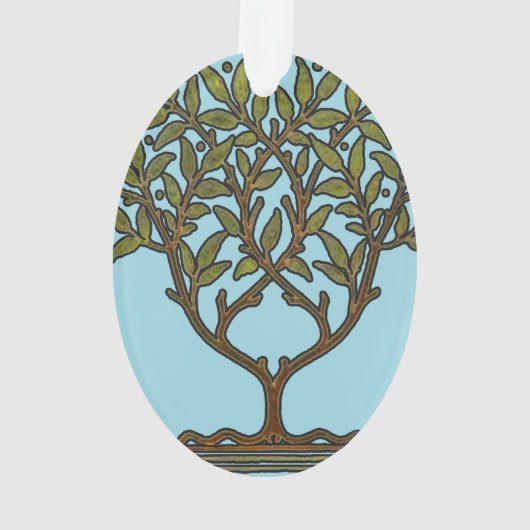 William Morris Tree Frieze Floral Wallpaper Ornament (Rückseite)