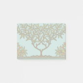 William Morris Tree Frieze Floral Wallpaper Post-it Klebezettel (Vorderseite)