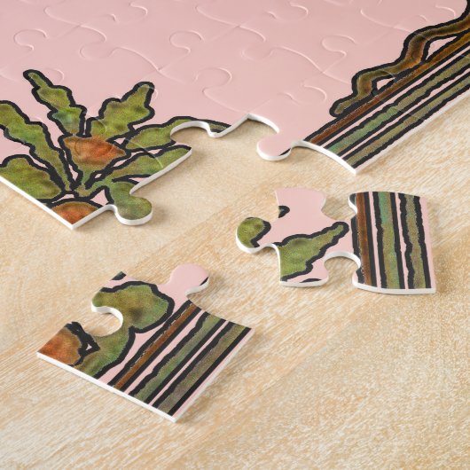 William Morris Tree Frieze Floral Wallpaper Puzzle (Seite)