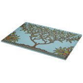William Morris Tree Frieze Floral Wallpaper Schneidebrett (Ecke)