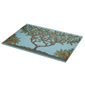 William Morris Tree Frieze Floral Wallpaper Schneidebrett (Ecke)