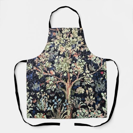 William Morris Tree of Life All-Over Print Schürze (Vorderseite)