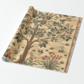 William Morris Tree of Life Geschenkpapier (Ungerollt)