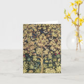 William Morris Tree of Life Karte (Gelbe Blume)