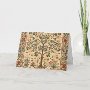 William Morris Tree of Life Karte