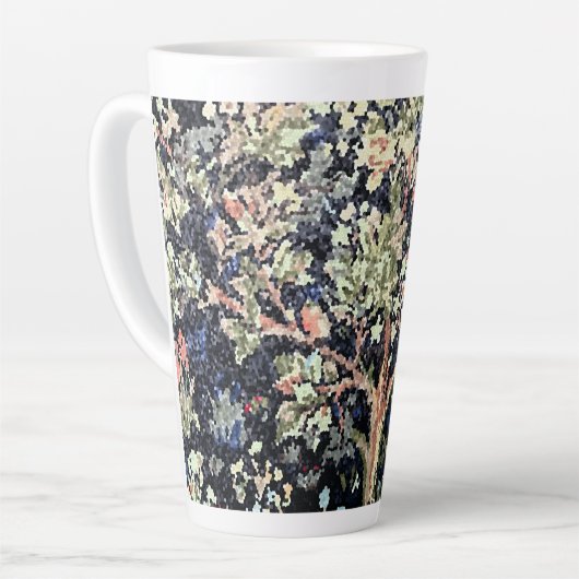 William Morris Tree of Life Latte Tasse (Linke Ecke)