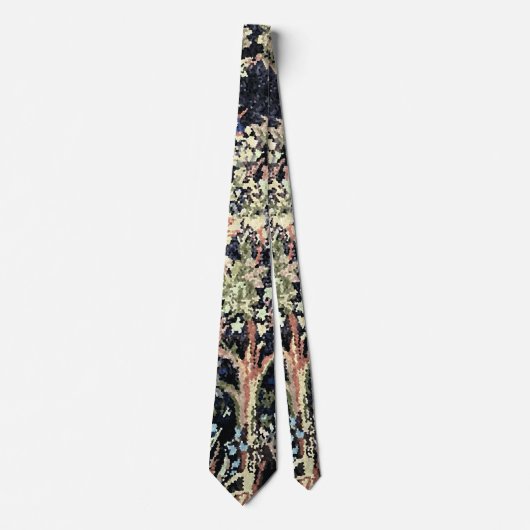 William Morris Tree of Life Neck Tie Krawatte (Vorderseite)
