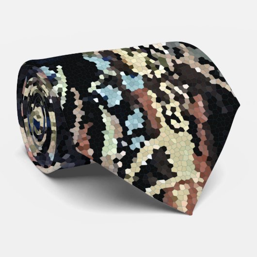 William Morris Tree of Life Neck Tie Krawatte (Gerollt)