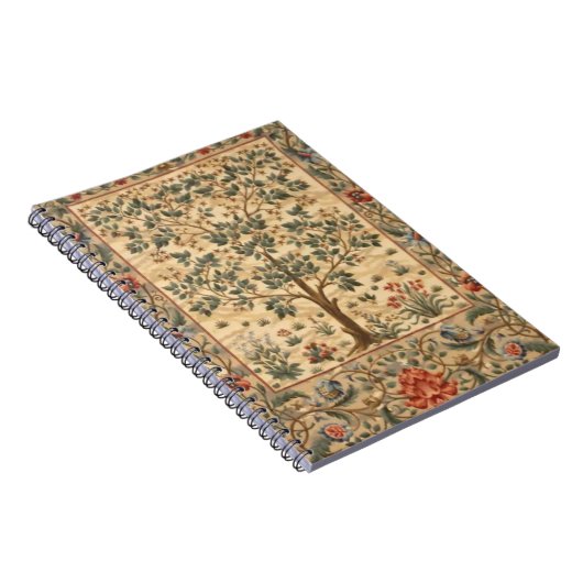 William Morris Tree of Life Notizblock (Rechte Seite)