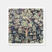 William Morris Tree of Life Paper Napkin Serviette (Vorderseite)