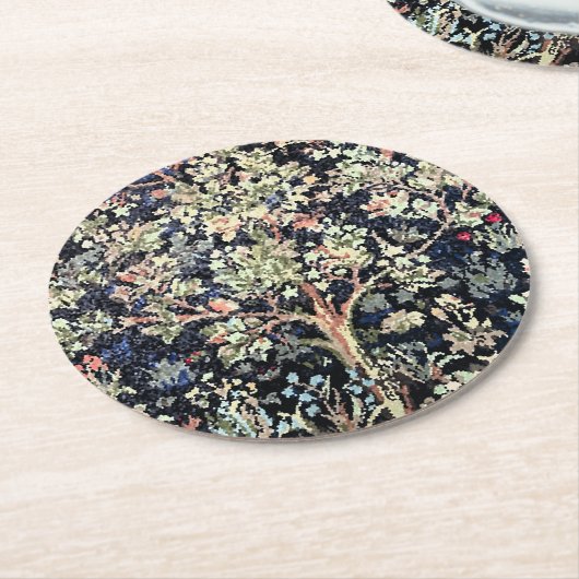 William Morris Tree of Life Paper Untersetzer (Angewinkelt)